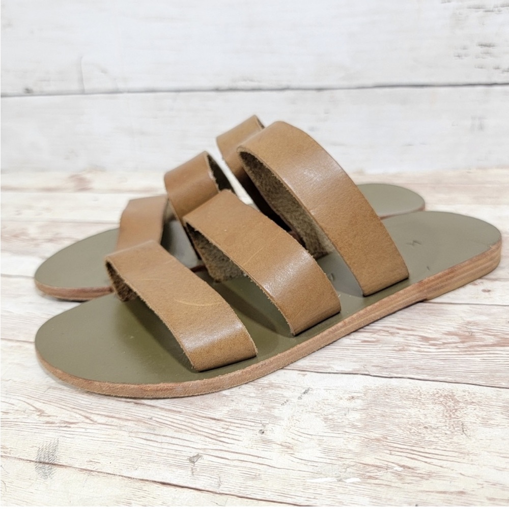 Kyma 3 strap slide sandals
